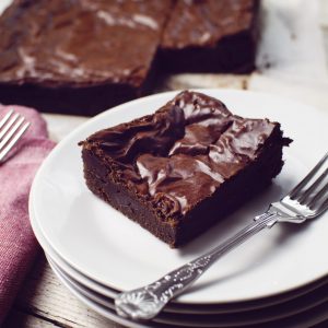 delicious artisan chocolate brownie made with real belgian chocolate
